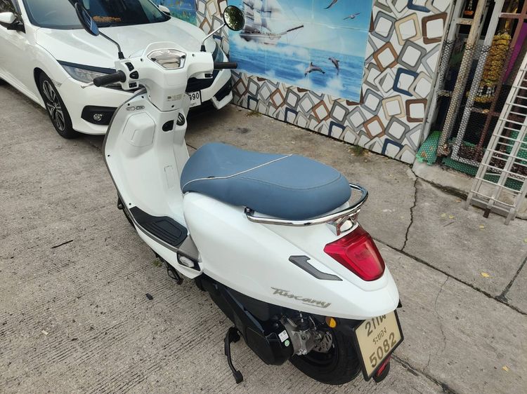 🛵ยังไงก็ขาย TUSCANY150 ปี 66 เครื่องดี สีสวย สตาร์ทมือ กุญแจรีโมท เล่มชุดโอนครบ+เปลี่ยนถ่ายน้ำมันเครื่องฟรี ส่งฟรี30 ก.ม รูปที่ 6