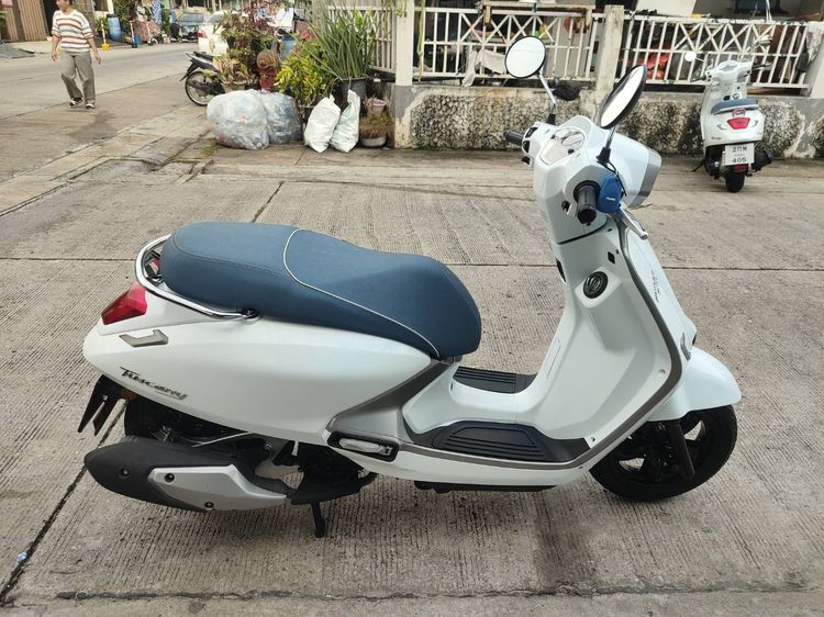 🛵ยังไงก็ขาย TUSCANY150 ปี 66 เครื่องดี สีสวย สตาร์ทมือ กุญแจรีโมท เล่มชุดโอนครบ+เปลี่ยนถ่ายน้ำมันเครื่องฟรี ส่งฟรี30 ก.ม รูปที่ 3