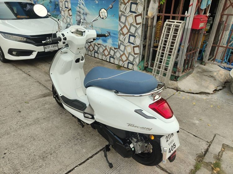🛵ยังไงก็ขาย TUSCANY150 ปี 66 เครื่องดี สีสวย สตาร์ทมือ กุญแจรีโมท วิ่งน้อย4000โล เล่มชุดโอนครบ+เปลี่ยนถ่ายน้ำมันเครื่องฟรี ส่งฟรี30 ก.ม รูปที่ 6