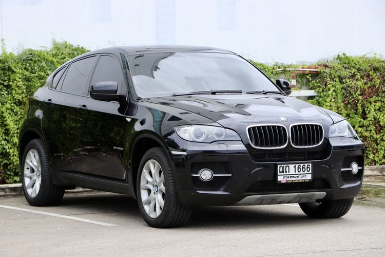 BMW X6 2011 3.0 xDrive30d 4WD Utility-car ดีเซล ไม่ติดแก๊ส เกียร์อัตโนมัติ ดำ รูปที่ 2