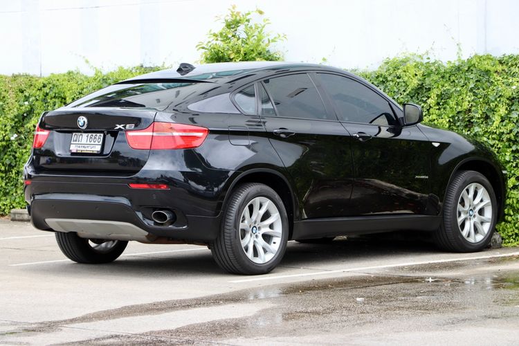 BMW X6 2011 3.0 xDrive30d 4WD Utility-car ดีเซล ไม่ติดแก๊ส เกียร์อัตโนมัติ ดำ รูปที่ 4