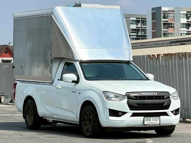 Isuzu D-MAX 2021 1.9 B Pickup ดีเซล ไม่ติดแก๊ส เกียร์ธรรมดา ขาว รูปที่ 2