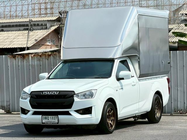 Isuzu D-MAX 2021 1.9 B Pickup ดีเซล ไม่ติดแก๊ส เกียร์ธรรมดา ขาว รูปที่ 3