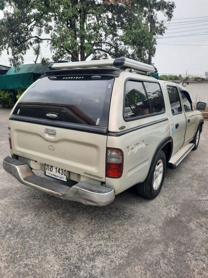 Toyota Hilux Tiger 2001 2.5 E Sedan ดีเซล ไม่ติดแก๊ส เกียร์ธรรมดา บรอนซ์ทอง รูปที่ 2
