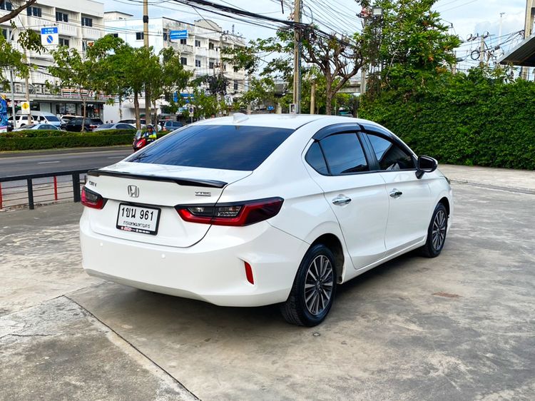 Honda City 2021 1.0 SV Sedan เบนซิน ไม่ติดแก๊ส เกียร์อัตโนมัติ ขาว รูปที่ 4