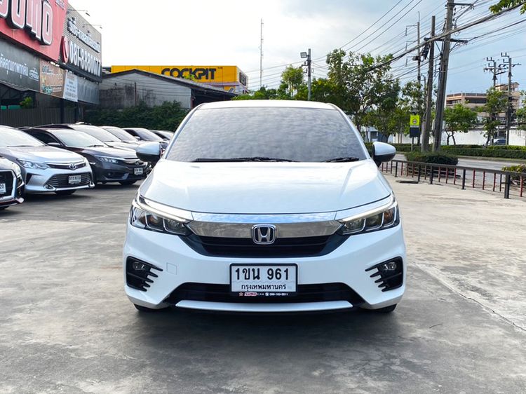 Honda City 2021 1.0 SV Sedan เบนซิน ไม่ติดแก๊ส เกียร์อัตโนมัติ ขาว รูปที่ 2