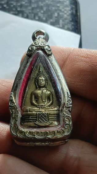 เหรียญหลวงพ่อโสธรสองหน้า 5757 กริ่งอุด ปี 39 พร้อมตลับ เงิน ตามภาพ