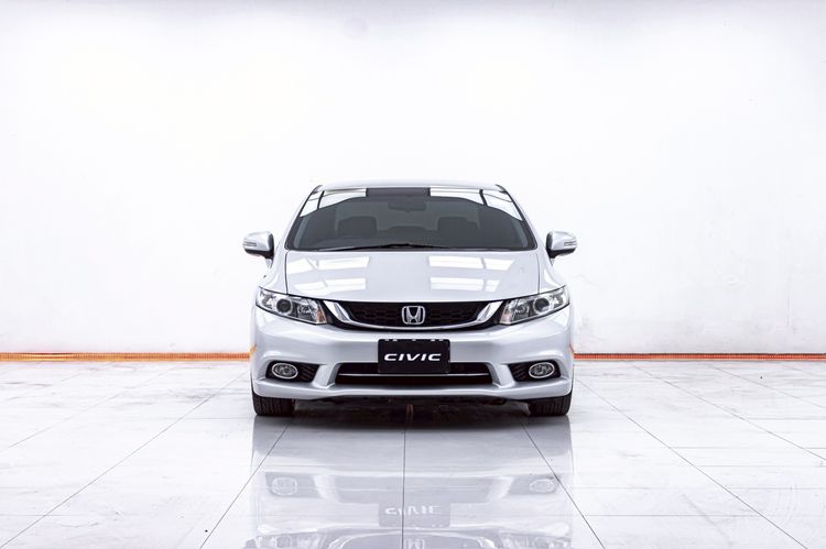 Honda Civic 2015 1.8 E i-VTEC Sedan เบนซิน ไม่ติดแก๊ส เกียร์อัตโนมัติ เทา รูปที่ 4