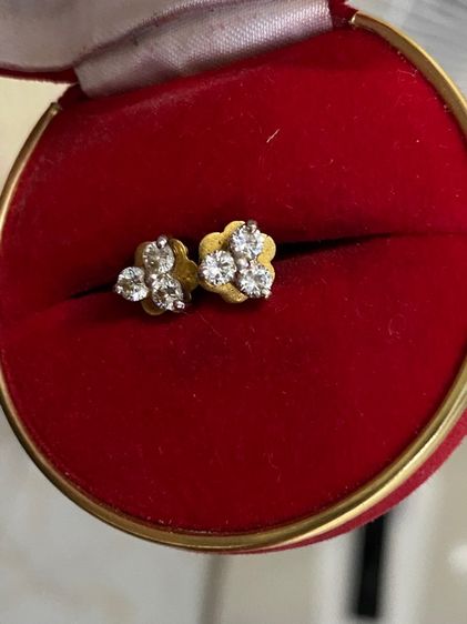 ต่างหูเพชรแท้ รูปที่ 3