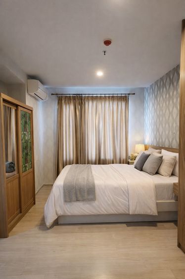 มีบางส่วน 2014 ขายคอนโด The Gallery Bearing 1 Bedroom ชั้น 12 วิวกรุงเทพฯ ขนาด 35.05 ตร.ม. พร้อมอยู่ รูปที่ 2