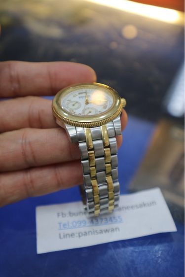 นาฬิกา  Kenzo  Kn-2058 38มิล 2tone สวยๆ 2,500 บาท รูปที่ 4