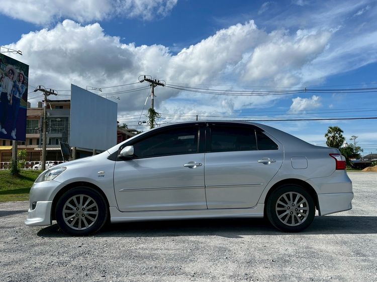 Toyota Vios 2013 1.5 E Sedan เบนซิน ไม่ติดแก๊ส เกียร์อัตโนมัติ เทา รูปที่ 4