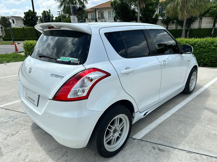 Suzuki Swift 2013 1.2 GL Sedan เบนซิน ไม่ติดแก๊ส เกียร์อัตโนมัติ ขาว รูปที่ 4