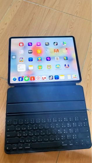 ขายคีย์บอร์ดappleของแท้มือสองipad pro12.9แค่ติดก็พิมพ์ได้ตั้งได้สภาพมีรอยใช้งานทั่วไปใช้งานได้ปกติขาย1,200บาท รูปที่ 2