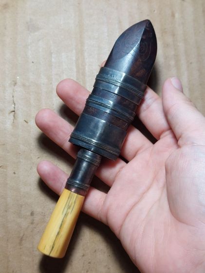 เครื่องรางกริชหลวงพ่อเดิมวัดหนองโพใบ 3 ยาวรวม 6 นิ้ว รูปที่ 10