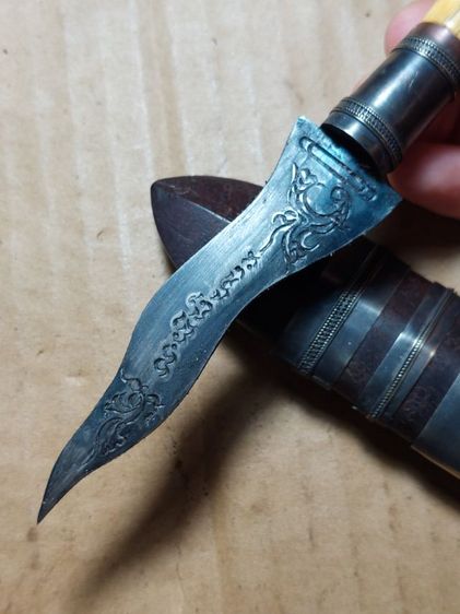 เครื่องรางกริชหลวงพ่อเดิมวัดหนองโพใบ 3 ยาวรวม 6 นิ้ว รูปที่ 3