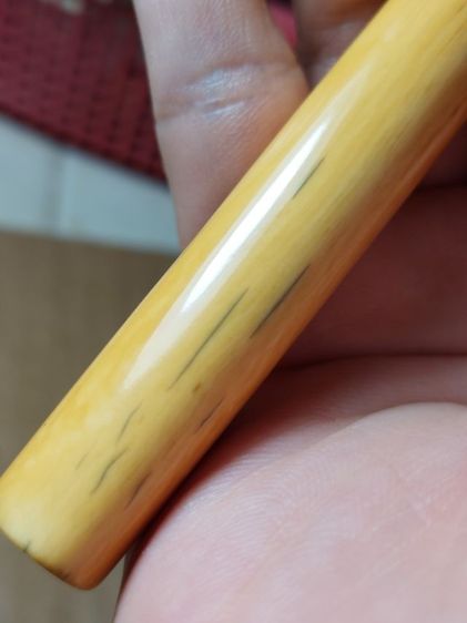 เครื่องรางมีดหมอหลวงพ่อเดิมวัดหนองโพลายน่องสิงห์ใบ 5 นิ้วยาวรวม 9 นิ้ว รูปที่ 10