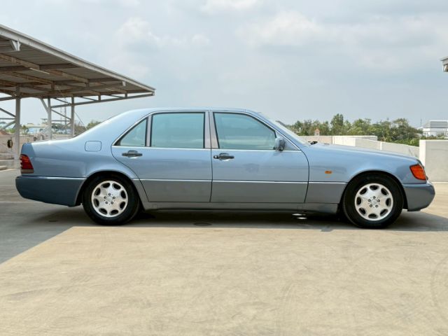 Mercedes-Benz S-Class 1992 S500 Sedan เบนซิน ไม่ติดแก๊ส เกียร์อัตโนมัติ ฟ้า รูปที่ 4