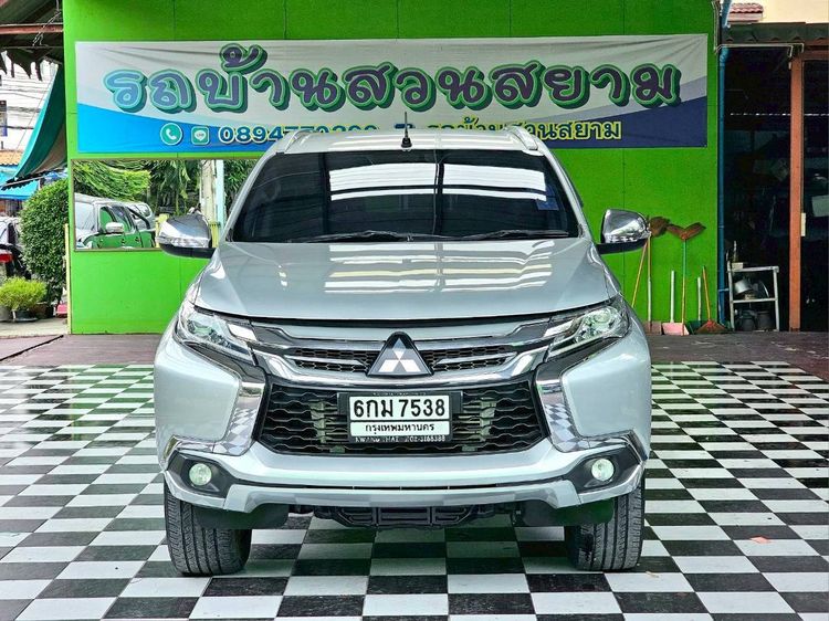 Mitsubishi Pajero Sport 2017 2.4 GT Premium Utility-car ดีเซล ไม่ติดแก๊ส เกียร์อัตโนมัติ บรอนซ์เงิน รูปที่ 3