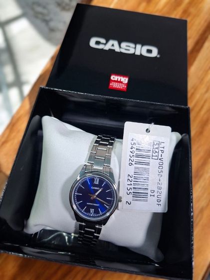 CASIO รุ่น LTP-V005D-2B2UDF หน้าปัดน้ำเงิน รูปที่ 3