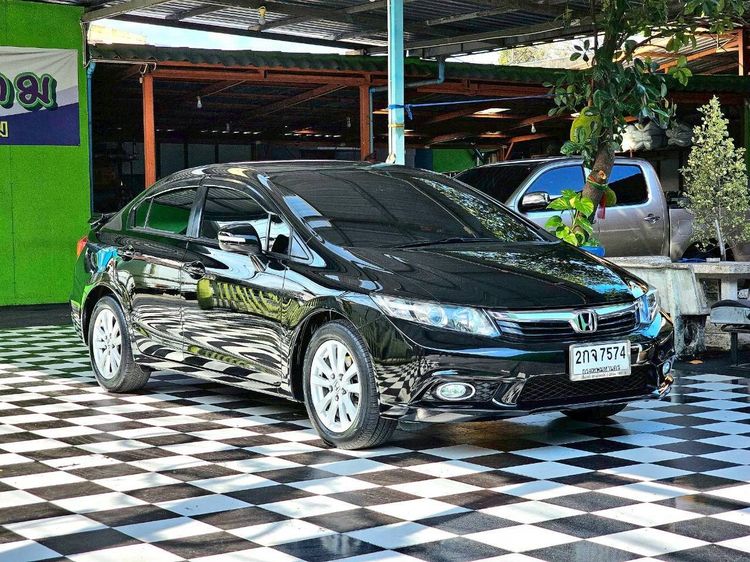 รถ Honda Civic 1.8 E i-VTEC สี ดำ
