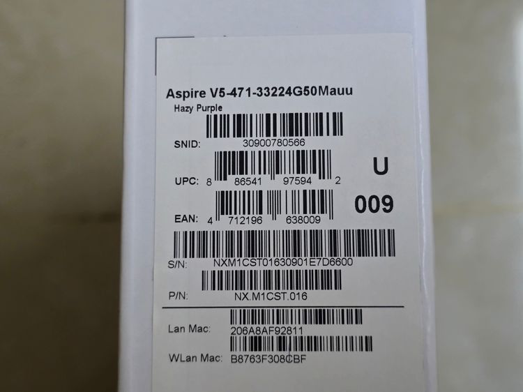 Acer Aspire V5-471-33224G50Mauu รูปที่ 11