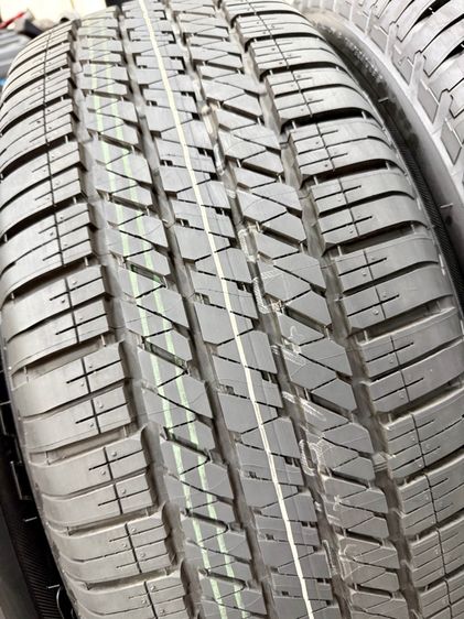 ยางถอดป้ายแดงขอบ 18” ยี่ห้อ BRIDGESTONE รุ่น DUELER HT 684ll ขนาด 265-60R18 ปลายปี 25 สีเส้นตุ่มหน้ายางยังอยู่ครบ รูปที่ 5