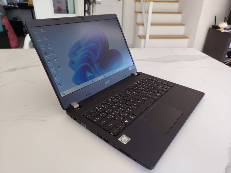 Acer Travelmate p214-52 core i5 10210u 1.60Ghz Ram 8 GB SSD M.2 256 GB จอ 14 นิ้ว คี้ย์บอร์ดไฟ รูปที่ 2