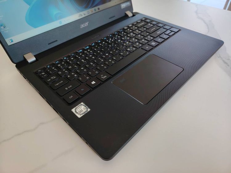Acer Travelmate p214-52 core i5 10210u 1.60Ghz Ram 8 GB SSD M.2 256 GB จอ 14 นิ้ว คี้ย์บอร์ดไฟ รูปที่ 3