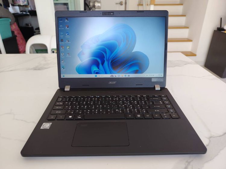 Acer Travelmate p214-52 core i5 10210u 1.60Ghz Ram 8 GB SSD M.2 256 GB จอ 14 นิ้ว คี้ย์บอร์ดไฟ