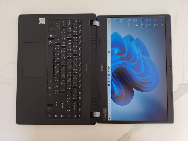 Acer Travelmate p214-52 core i5 10210u 1.60Ghz Ram 8 GB SSD M.2 256 GB จอ 14 นิ้ว คี้ย์บอร์ดไฟ รูปที่ 6