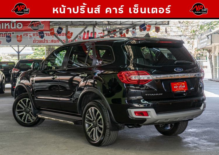 Ford Everest 2019 2.0 Titanium Plus Utility-car ดีเซล ไม่ติดแก๊ส เกียร์อัตโนมัติ ดำ รูปที่ 4