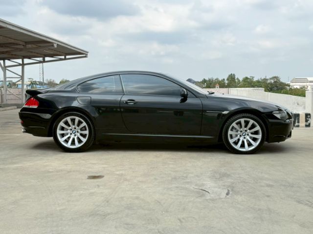 BMW Series 6 2006 650i Sedan เบนซิน ไม่ติดแก๊ส เกียร์อัตโนมัติ ฟ้า รูปที่ 4