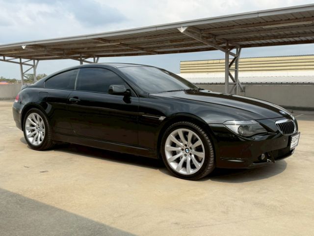 BMW Series 6 2006 650i Sedan เบนซิน ไม่ติดแก๊ส เกียร์อัตโนมัติ ฟ้า รูปที่ 3