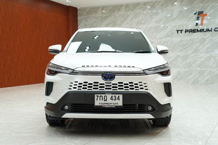 Toyota Corolla Cross 2024 1.8 HEV Premium Utility-car ปลั๊กอินไฮบริด (PHEV) เกียร์อัตโนมัติ ขาว รูปที่ 3