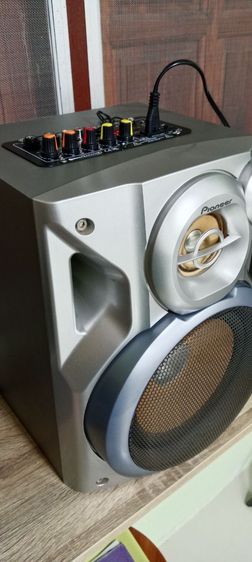 ตู้ลำโพงPIONEERขยายมีบรูทูส,FM,AUX,เสียบไมท์ร้องเพลงได้ รูปที่ 4