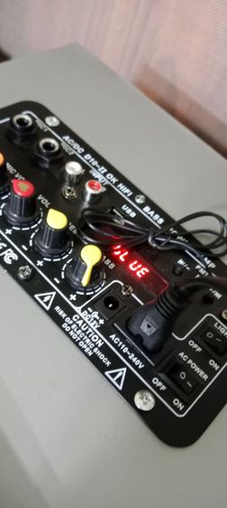 ตู้ลำโพงPIONEERขยายมีบรูทูส,FM,AUX,เสียบไมท์ร้องเพลงได้ รูปที่ 6