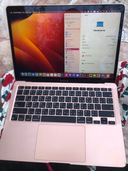 ด่วนขายmacbook m1 2020 ราคา9900บาทมีส่วนลดค่าน้ำมันให้1000บาทคะพร้อมรับได้เลยคะต้องการใช้เงินด่วนคะ รับวันนี้มีค่าน้ำมันให้1000คะ รูปที่ 2