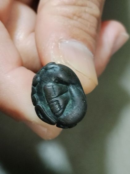 ปิดตาหลวงพ่อทับวัดทองเนื้อสำริด  รูปที่ 5