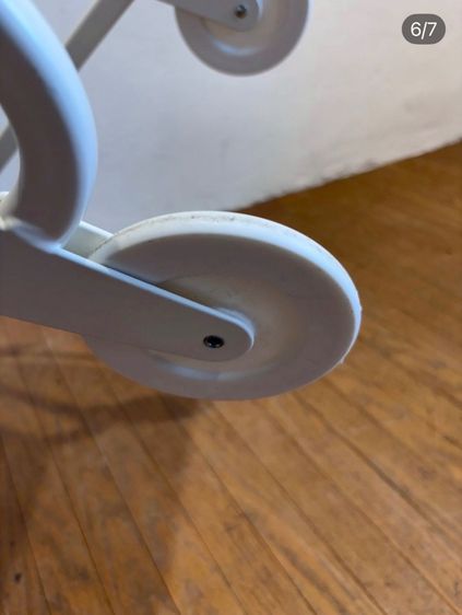 🔥IKEA SUNNERSTA  รถเข็นเหล็กวัสดุดีแข็งแรงน่าใช้แนะนำเลยค่ะสภาพโดยรวมยังดีมาก อาจมีร่องรอยการใช้งานเดิมมาบ้าง รูปที่ 6