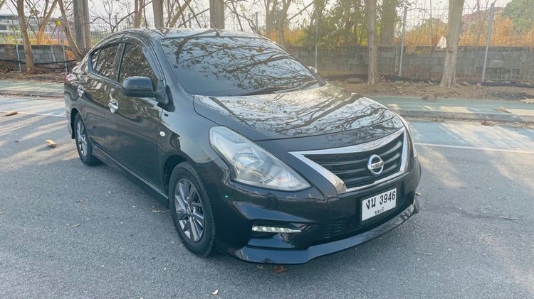 รถ Nissan Almera 1.2 E Sportech สี ดำ