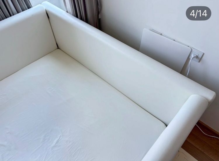 🔥Baby Selfy คอกกั้นเด็ก สภาพโดยรวมยังดีมากๆค่ะอาจมีตำหนิตามการใช้งานเดิมมาบ้าง  ขนาด 6 ฟุต  รูปที่ 4