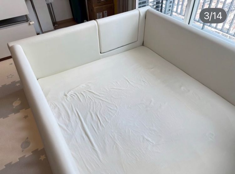 🔥Baby Selfy คอกกั้นเด็ก สภาพโดยรวมยังดีมากๆค่ะอาจมีตำหนิตามการใช้งานเดิมมาบ้าง  ขนาด 6 ฟุต  รูปที่ 3