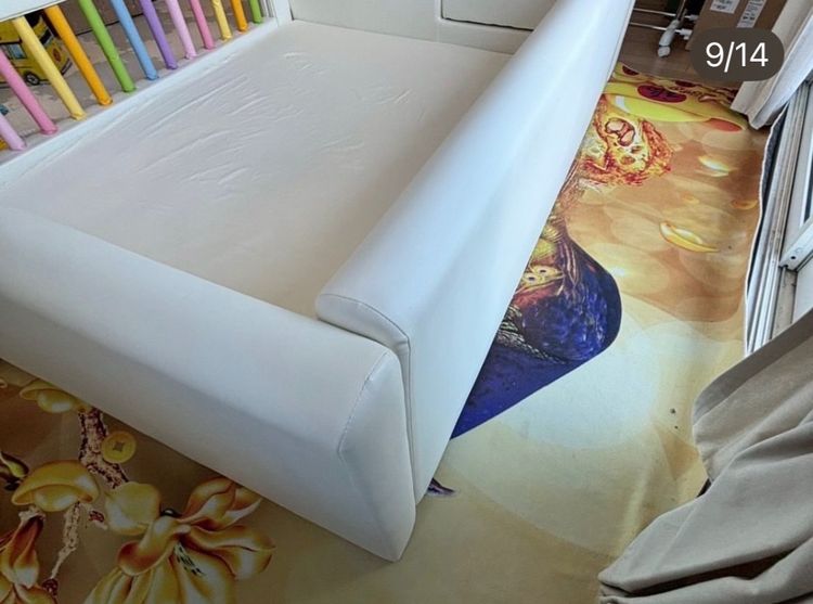 🔥Baby Selfy คอกกั้นเด็ก สภาพโดยรวมยังดีมากๆค่ะอาจมีตำหนิตามการใช้งานเดิมมาบ้าง  ขนาด 6 ฟุต  รูปที่ 9