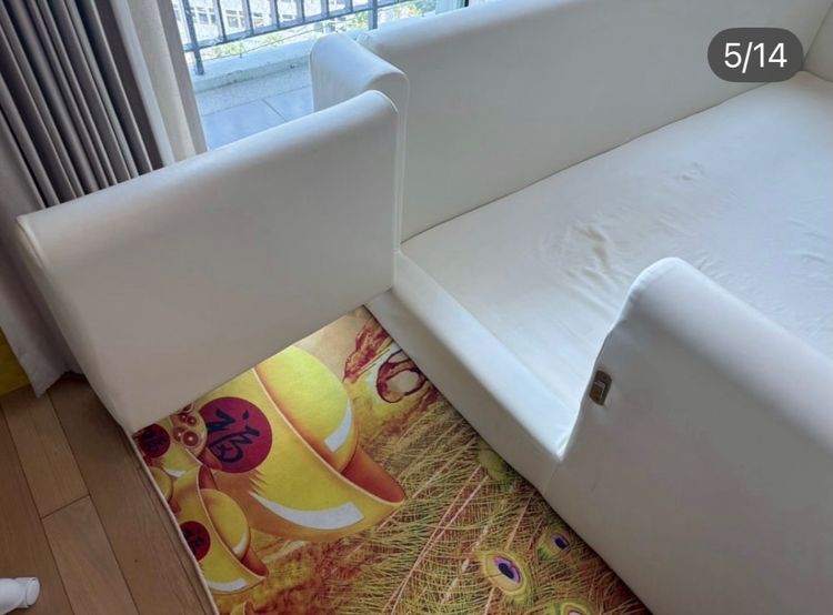 🔥Baby Selfy คอกกั้นเด็ก สภาพโดยรวมยังดีมากๆค่ะอาจมีตำหนิตามการใช้งานเดิมมาบ้าง  ขนาด 6 ฟุต  รูปที่ 5