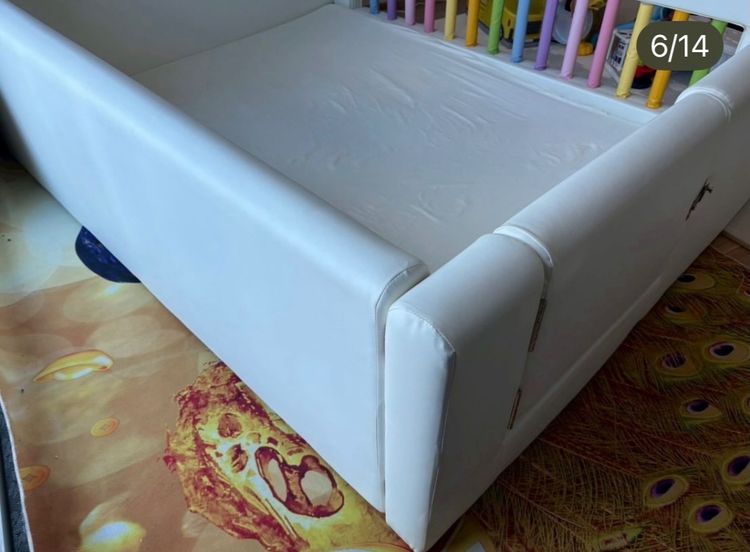 🔥Baby Selfy คอกกั้นเด็ก สภาพโดยรวมยังดีมากๆค่ะอาจมีตำหนิตามการใช้งานเดิมมาบ้าง  ขนาด 6 ฟุต  รูปที่ 6