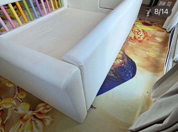 🔥Baby Selfy คอกกั้นเด็ก สภาพโดยรวมยังดีมากๆค่ะอาจมีตำหนิตามการใช้งานเดิมมาบ้าง  ขนาด 6 ฟุต  รูปที่ 8