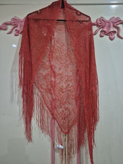 ผ้าคลุมไหล่อินเดีย ราคารวมส่ง รูปที่ 5