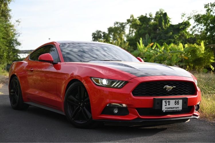 รถ Ford Mustang 2.3 Ecoboost สี แดง