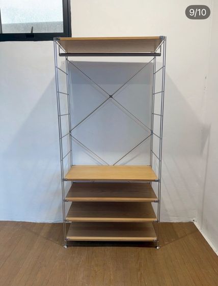 🔥MUJI stainless unit shelf ชั้นวางหนังสือสแตนเลสวัสดุดีแข็งแรงน่าใช้แนะนำเลยค่ะสภาพโดยรวมยังดีมากๆ วางมุมไหนก็สวย รูปที่ 9